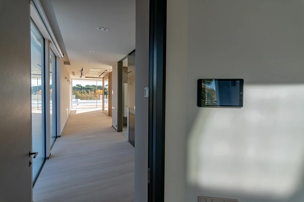 Master bedroom entrance