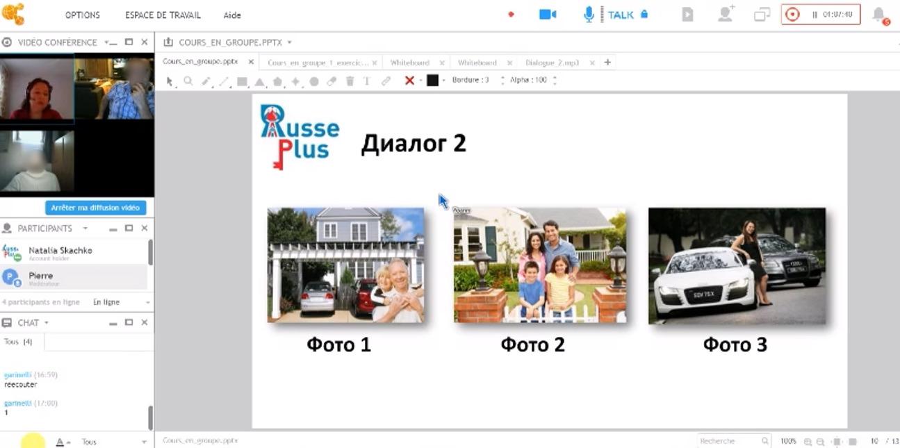 Pratique de l'oral