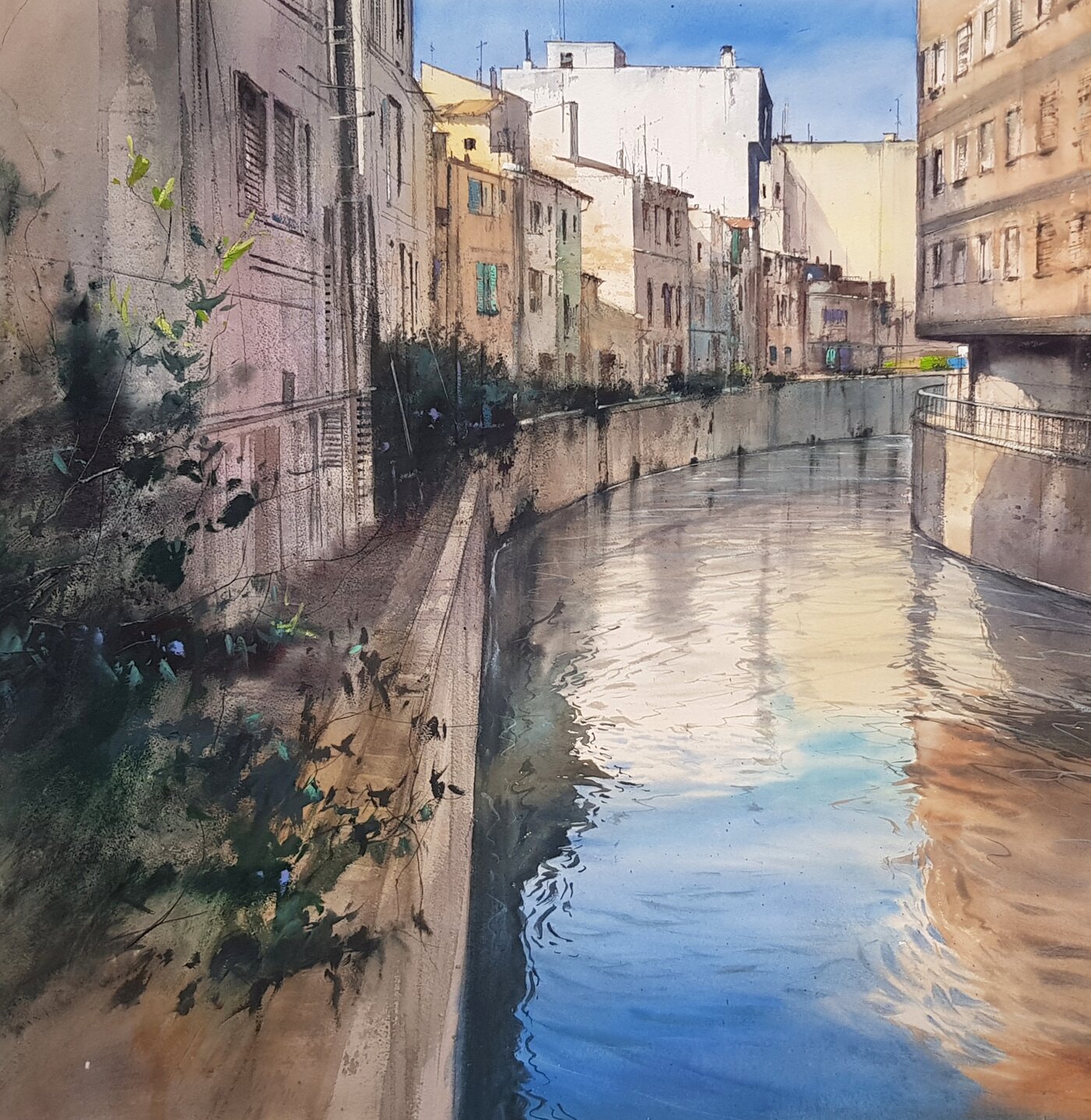 Watercolor painting