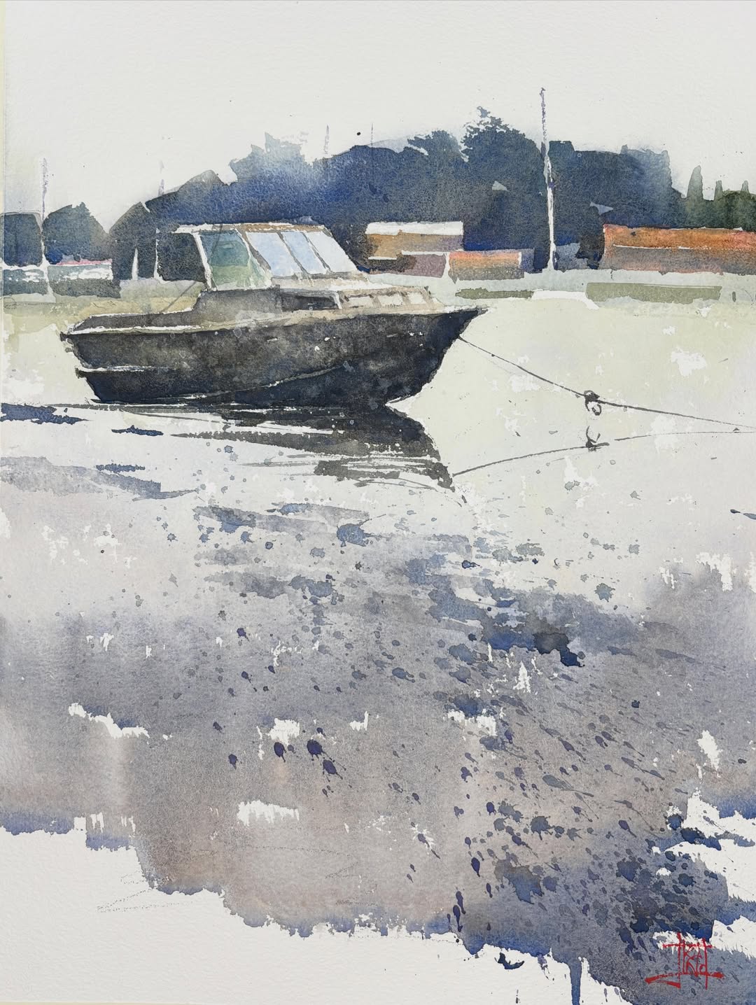 Watercolor painting