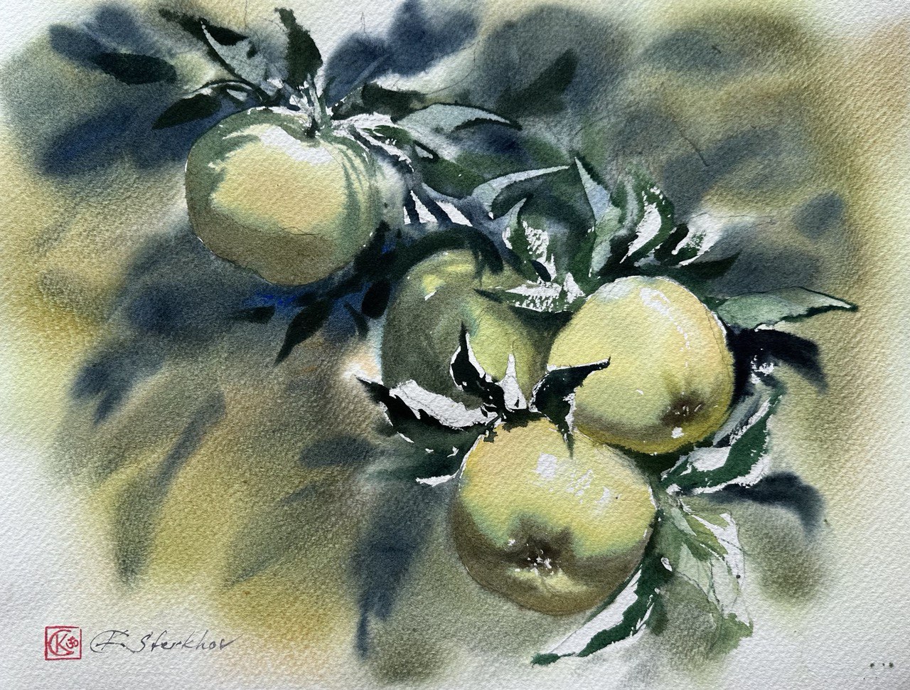 Watercolor painting