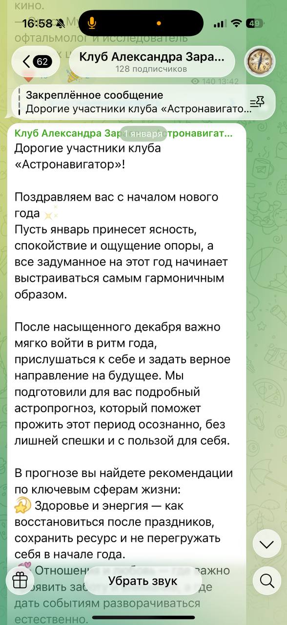 Скрин Telegram 2