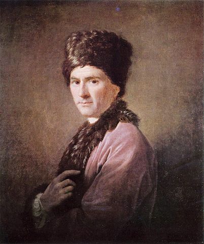 Аллан Рэмзи, портрет Жана-Жака Руссо, Шотландская национальная портретная галерея, Эдинбург, Шотландия
