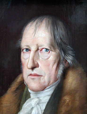 Якоб Шлезингер, портрет немецкого философа Георга Вильгельма Фридриха Гегеля