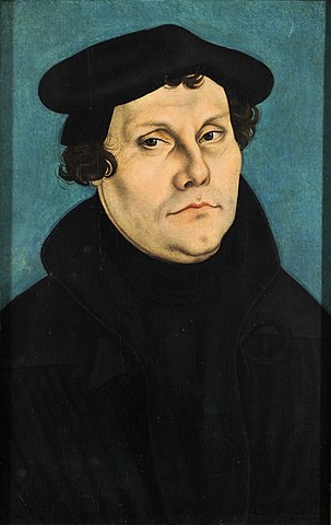 Лукас Кранах Старший, портрет Мартина Лютера, 1529 год