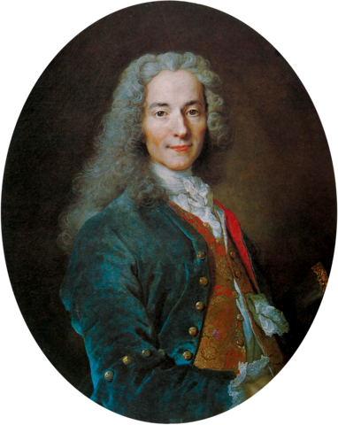 Николя де Ларжильер, портрет Вольтера