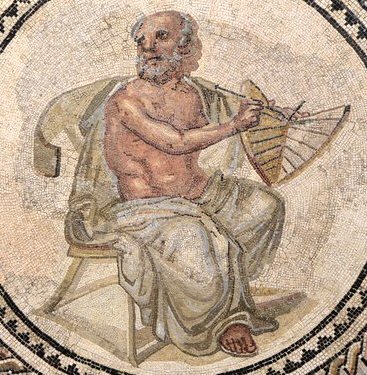 Анаксимандр, римская мозаика, III век н.э.