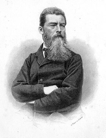 Людвиг Фейербах, гравюра Августа Вегера