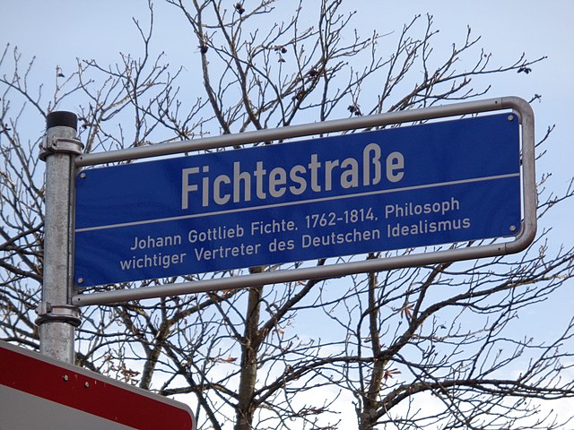 уличный указатель Фихтештрассе, Фрайбург, ФРГ