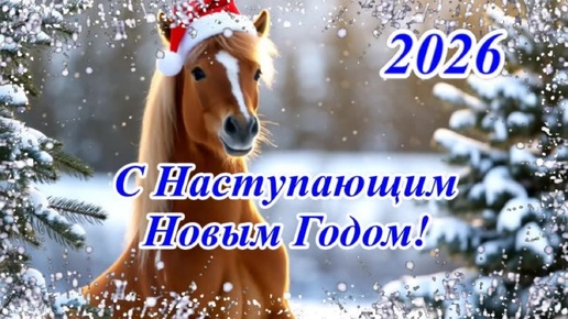 С наступающим Новым годом!