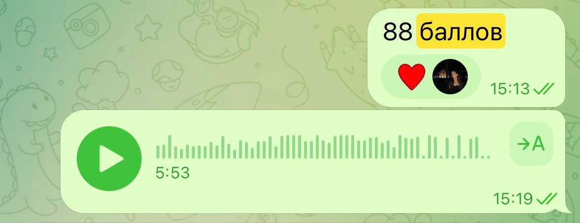 Проверенный пробный экзамен