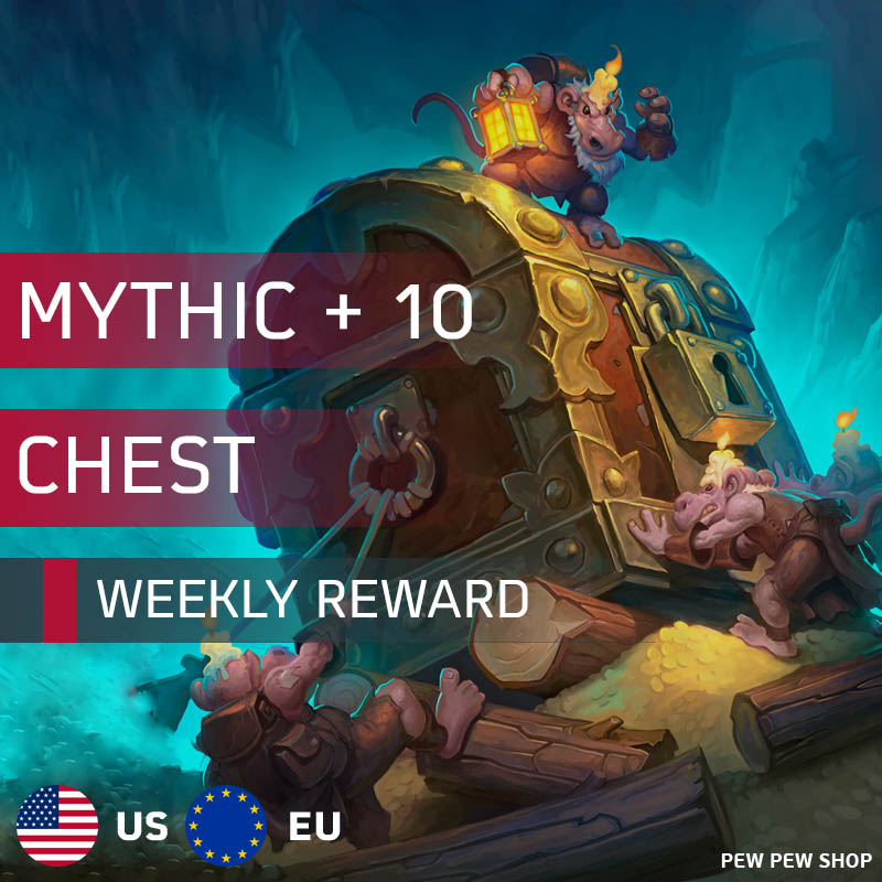 Mythic + 10 Dungeons Boost Weekly Chest