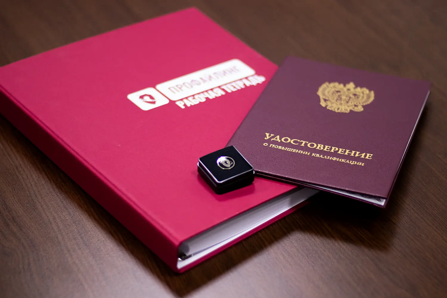 Рабочая тетрадь к курсу, диплом и отличительный знак НИЦКБ