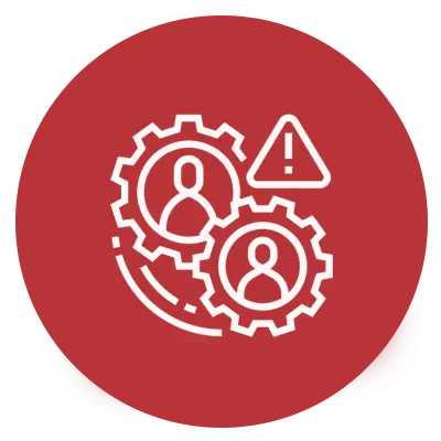 Работать с человеческим фактором