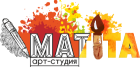 Логотип арт-студии MATITA