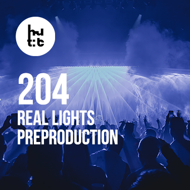 TouchDesigner 204: Real Lights Preproduction Course  A self-paced course on lighting concept creation