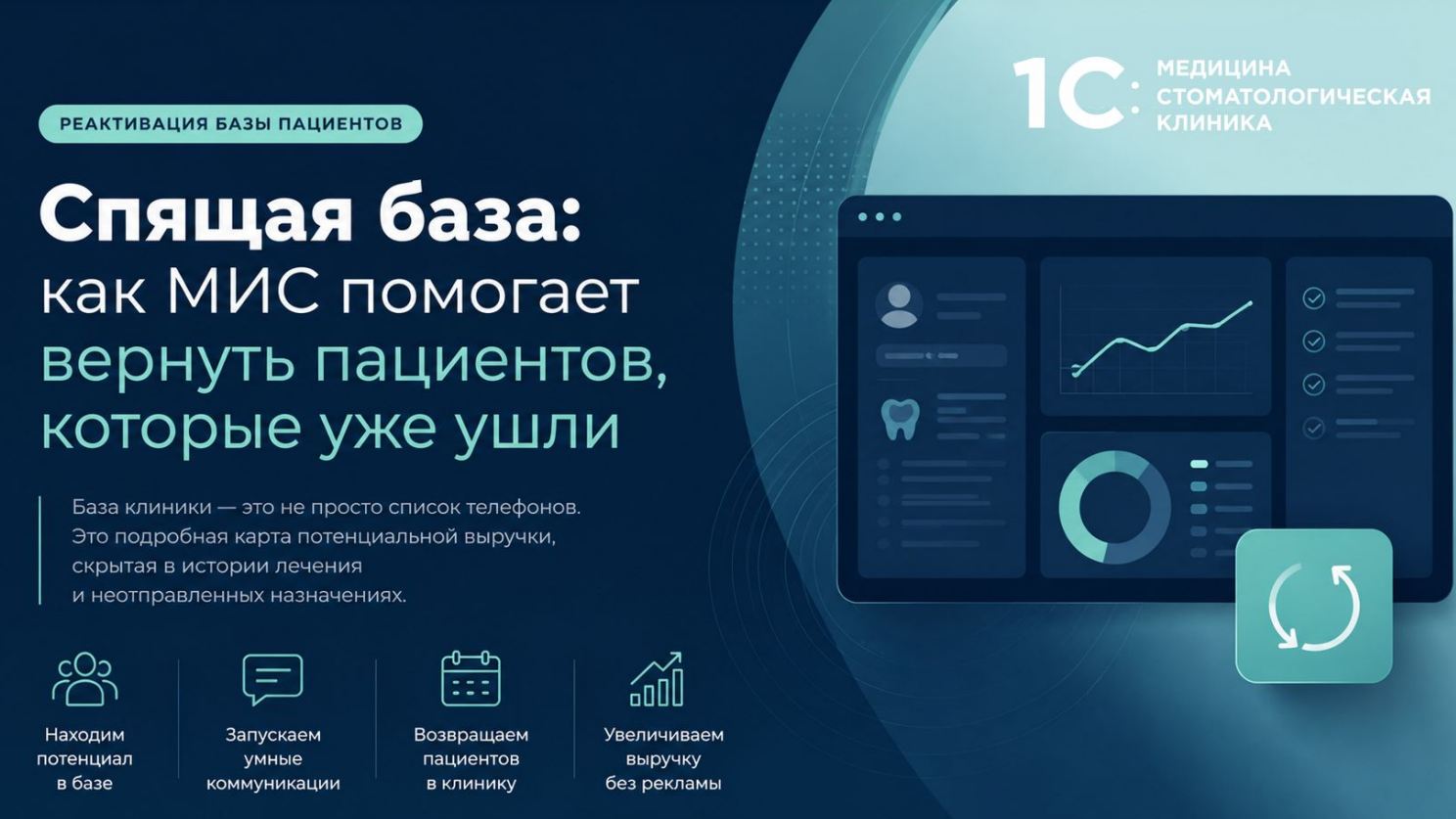 Спящая база: как МИС помогает вернуть пациентов, которые уже ушли