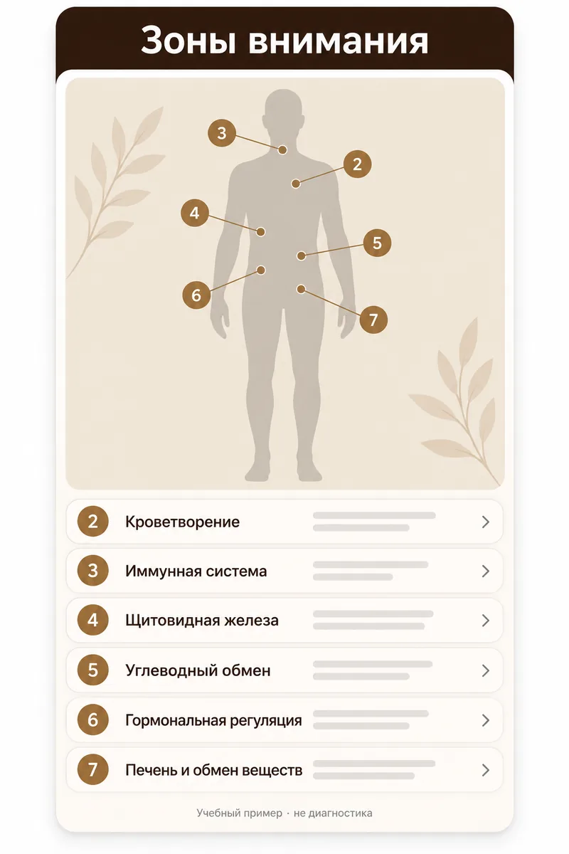 Зоны внимания