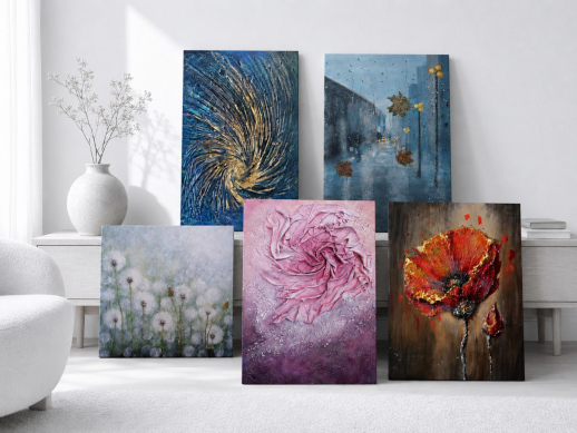 Интерьер с картинами ARTMODERN