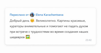 Отзыв ученицы 5