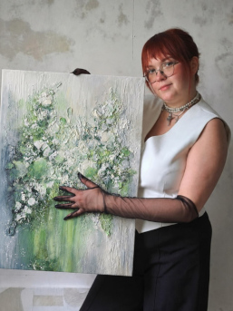 Художник ARTMODERN за работой