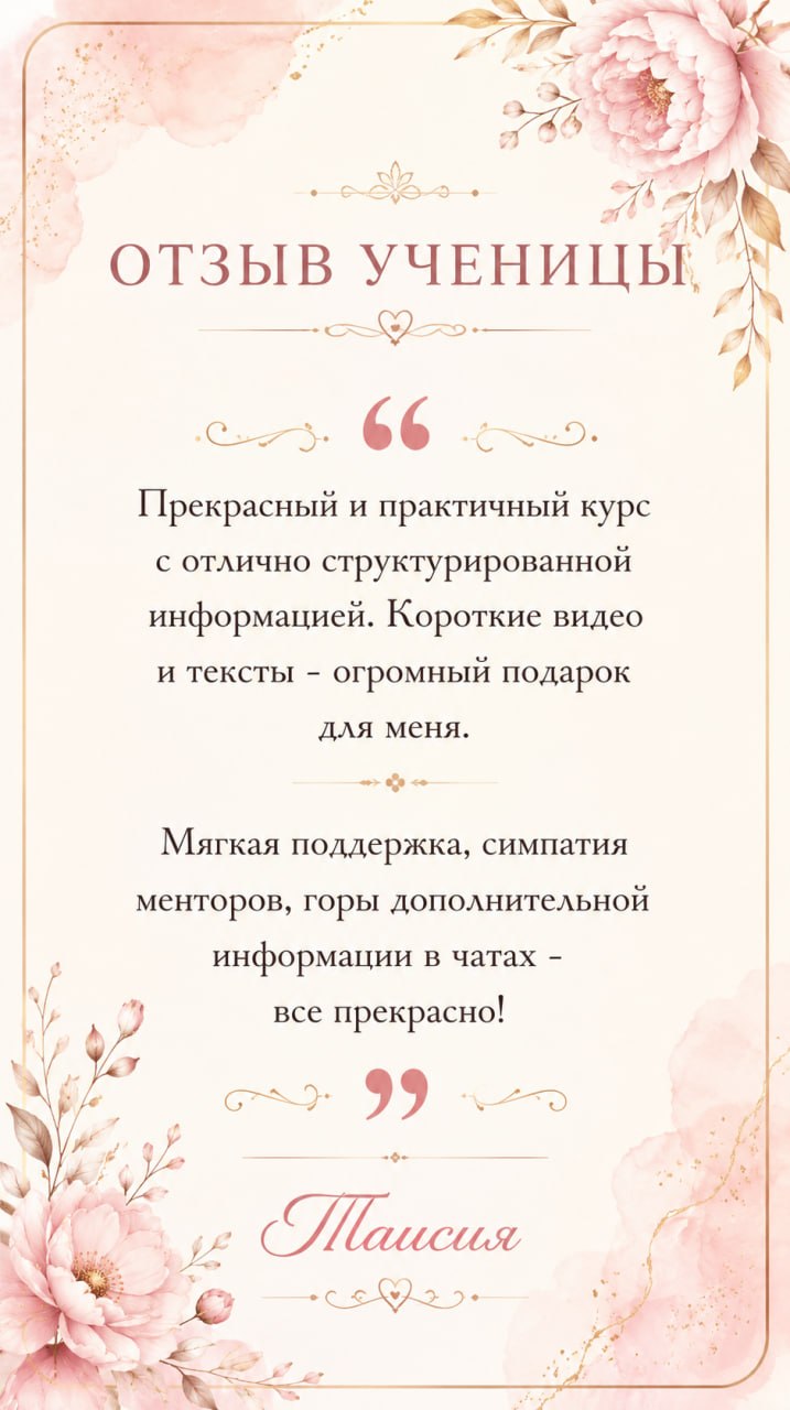 Отзыв 5 — стала получать больше реакции
