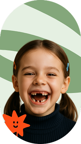 Улыбающаяся девочка