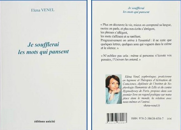 Книга Елены Венель Je soufflerai les mots qui pansent