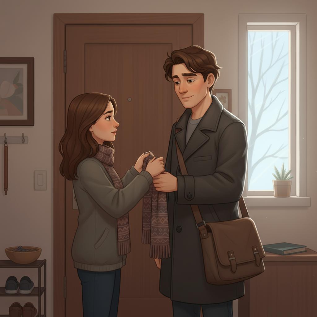 Марина с телефоном ждет ответа