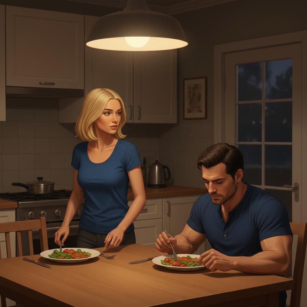 Марина и Илья после ссоры