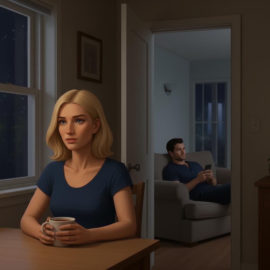 Егор молча ест ужин