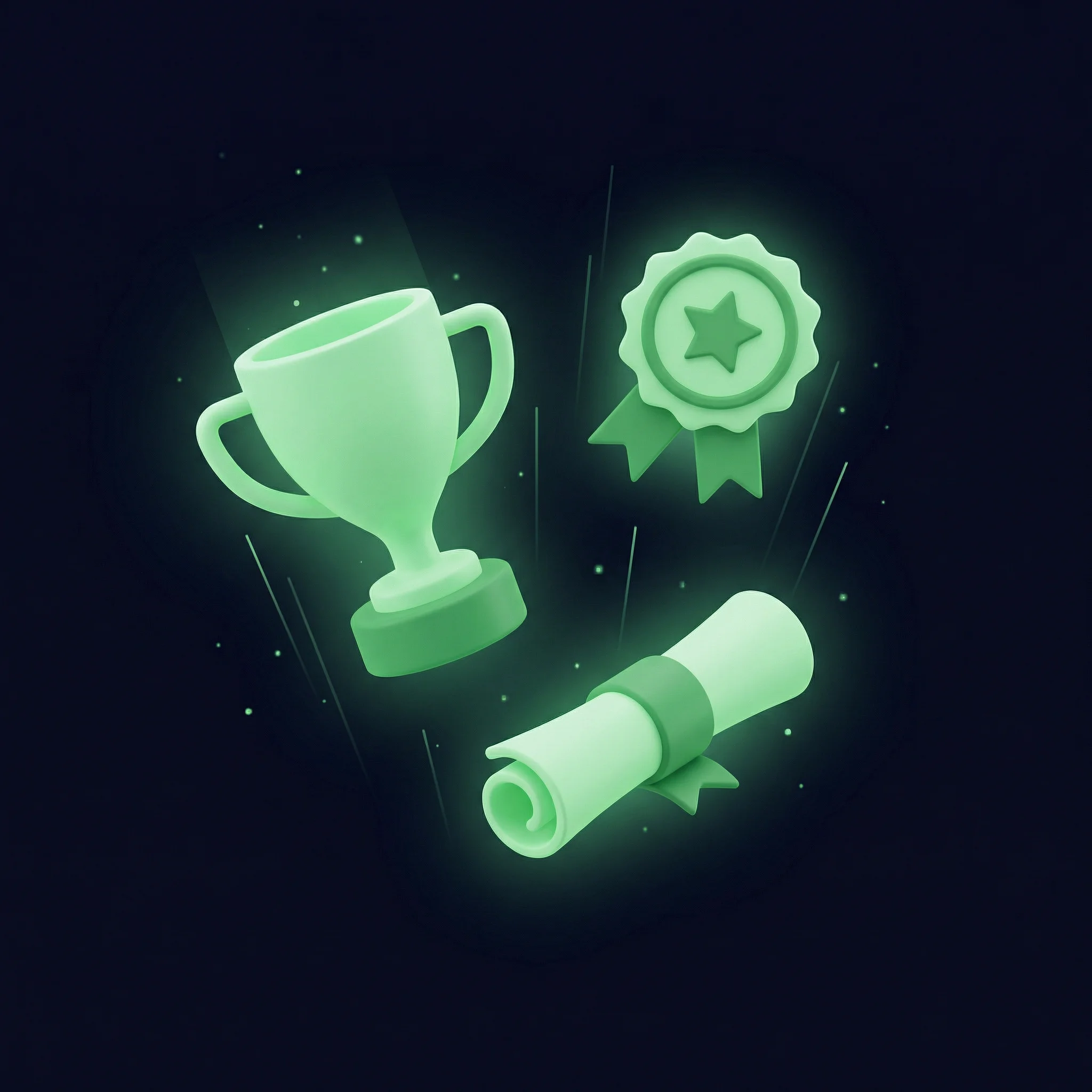 Бейджи и сертификаты