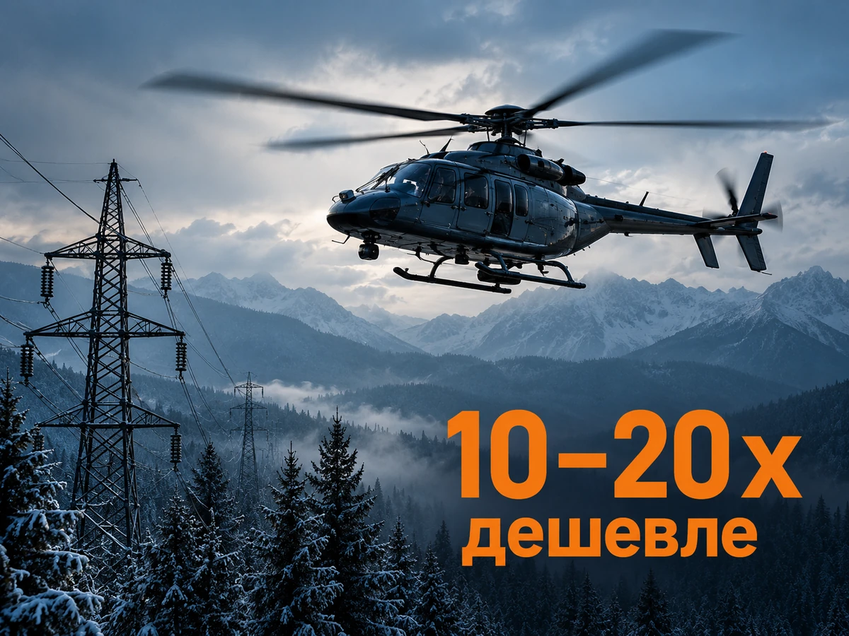 Промышленный мониторинг дронами