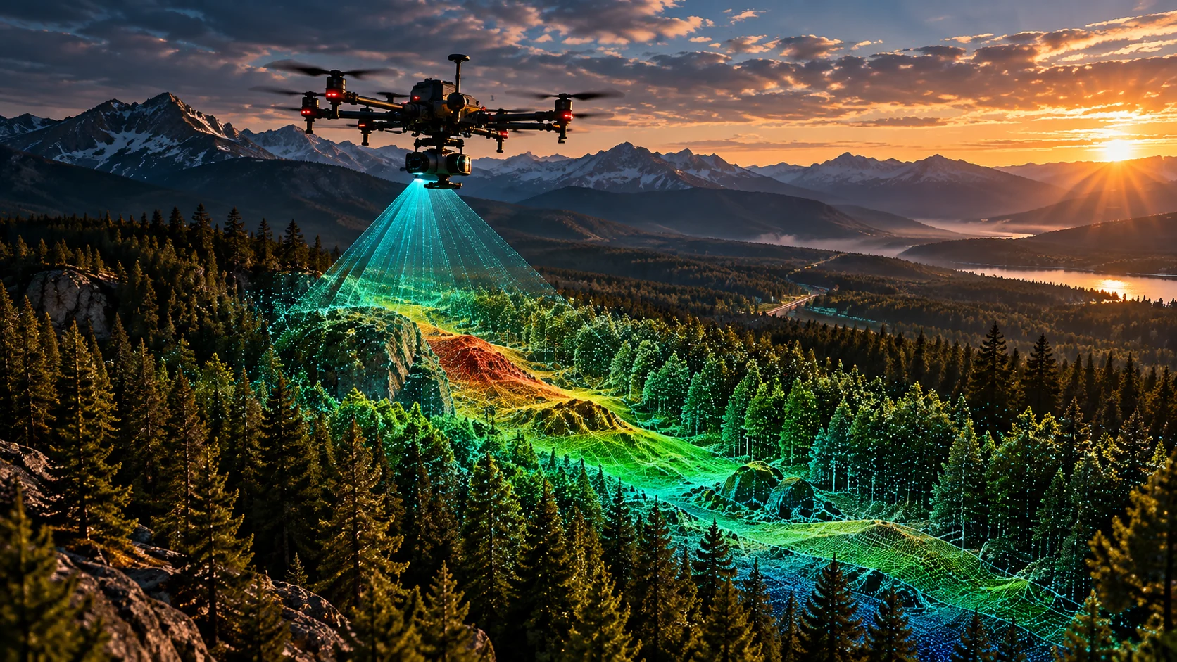 Лесной LiDAR