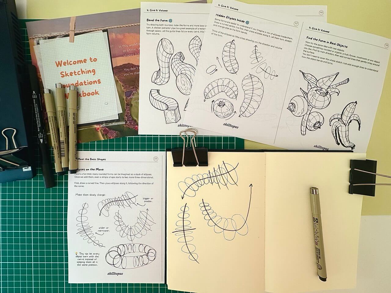 Sketching Foundations Workbook preview